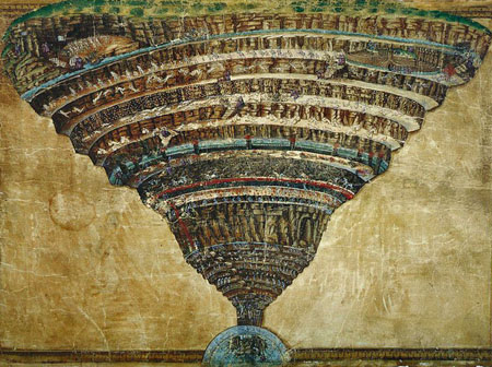 Botticelli La Mappa dell Inferno